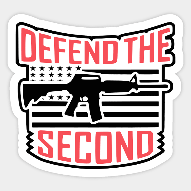 Defend The Second!!!! Sticker by idesign1